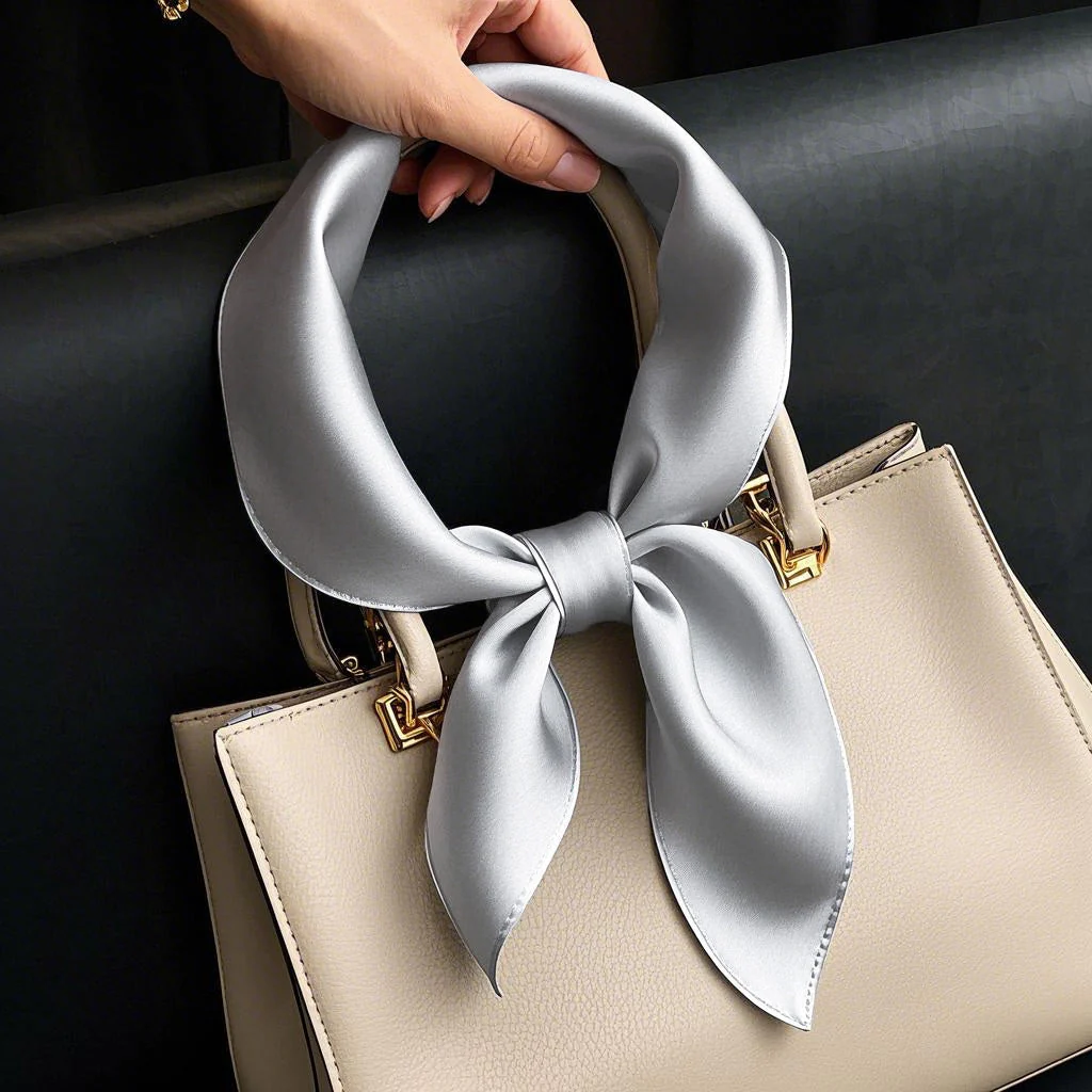 100% Mulberry Silk Square Scarf 53*53cm/21 - Image 29