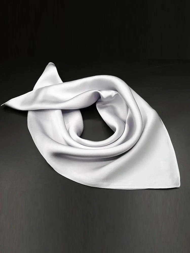 100% Mulberry Silk Square Scarf 53*53cm/21 - Image 31