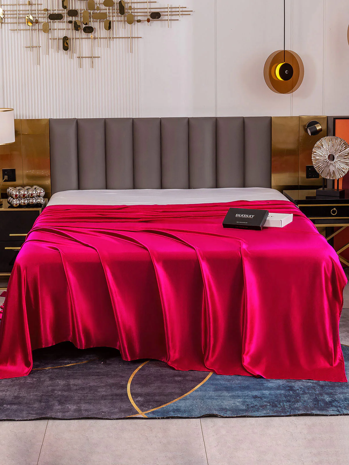 19Momme Mulberry Silk Seamless Flat Sheet - Image 10