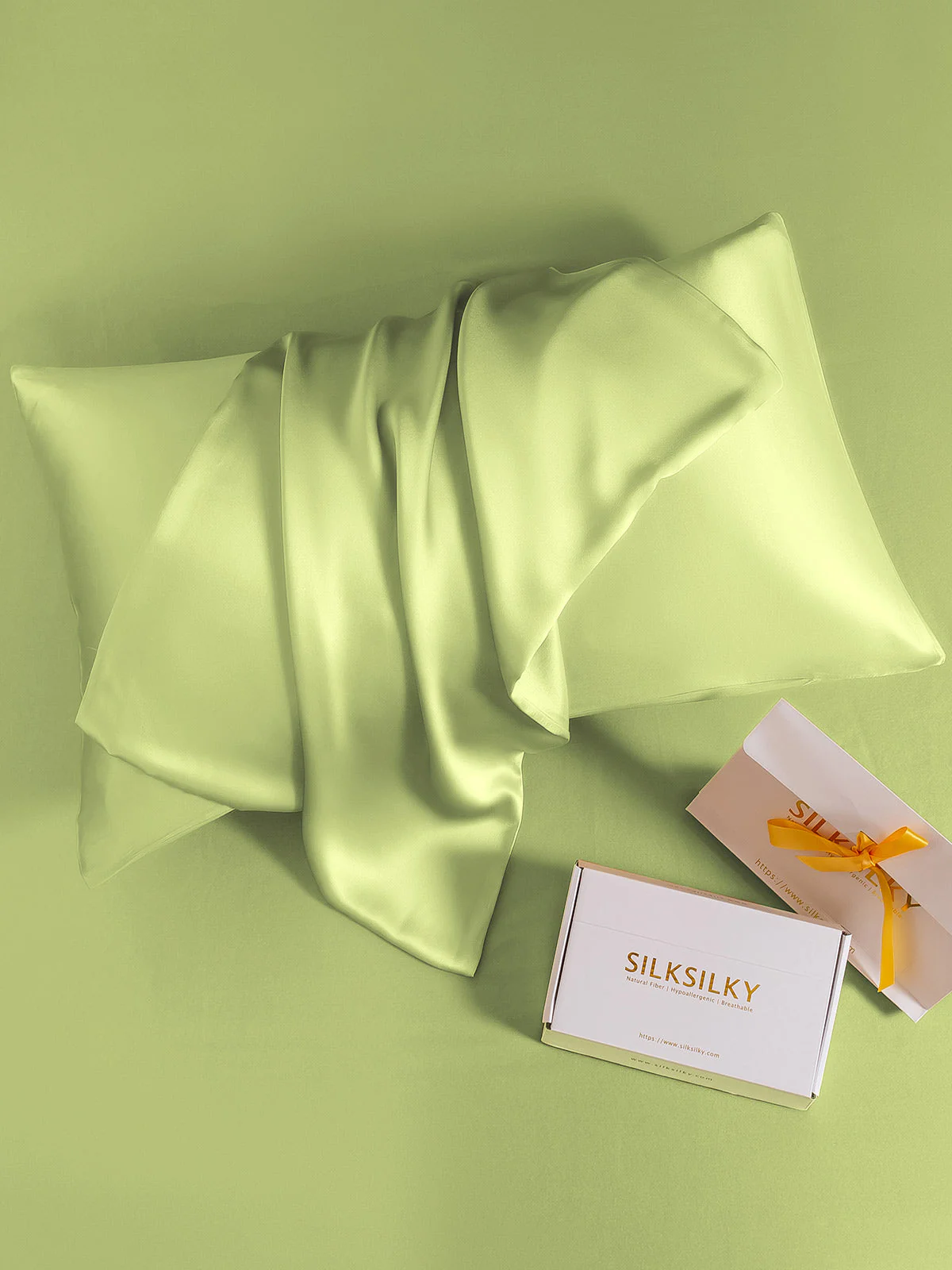 19Momme 100% Mulberry Silk Pillowcase - Hidden Zipper - Image 103
