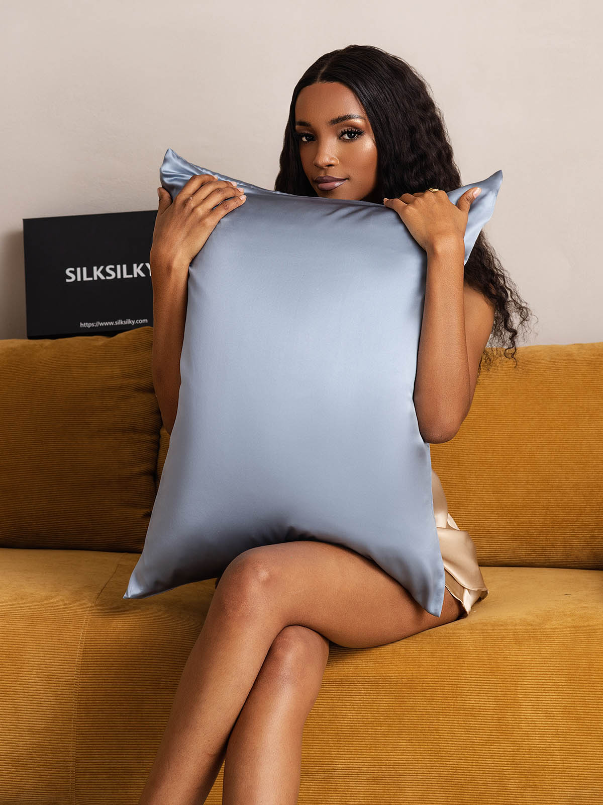 19Momme 100% Mulberry Silk Pillowcase - Hidden Zipper - Image 123