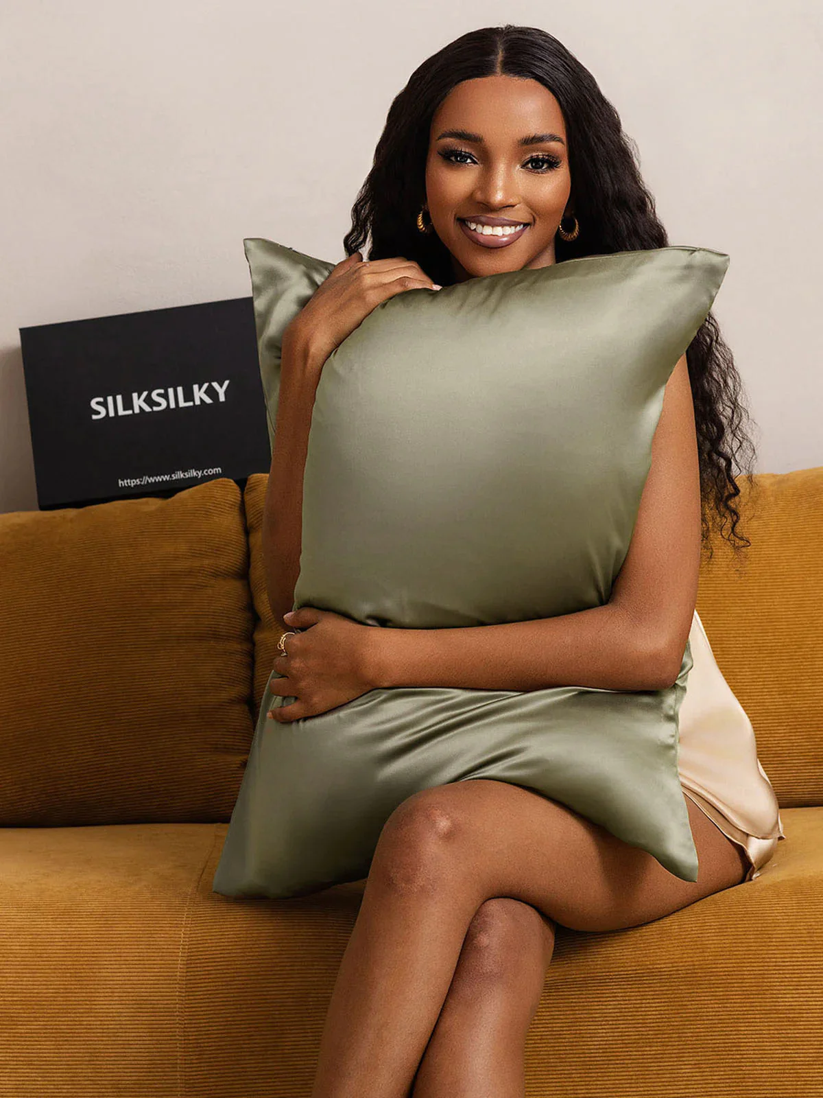 19Momme 100% Mulberry Silk Pillowcase - Hidden Zipper - Image 132