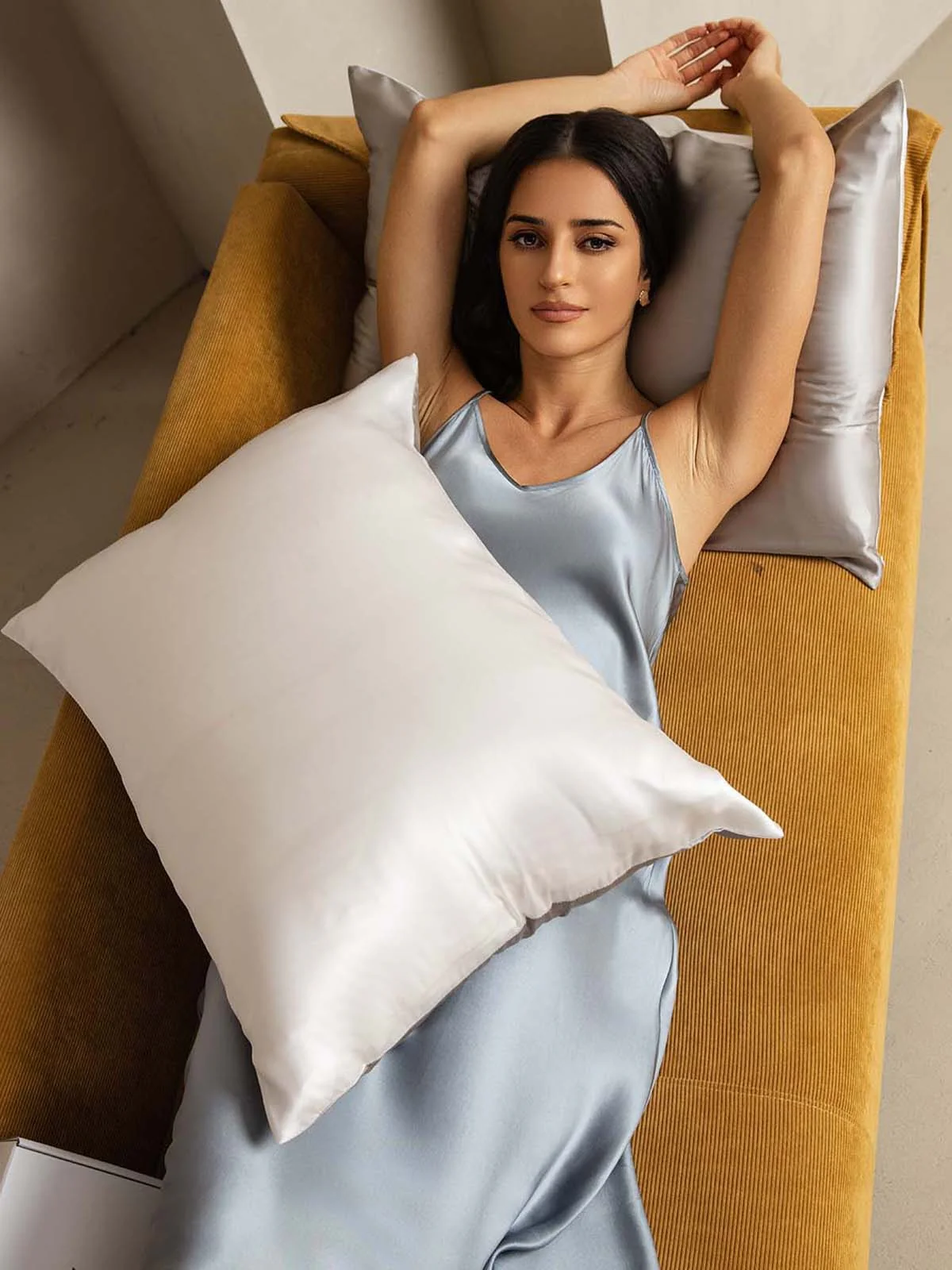 19Momme 100% Mulberry Silk Pillowcase - Hidden Zipper - Image 183