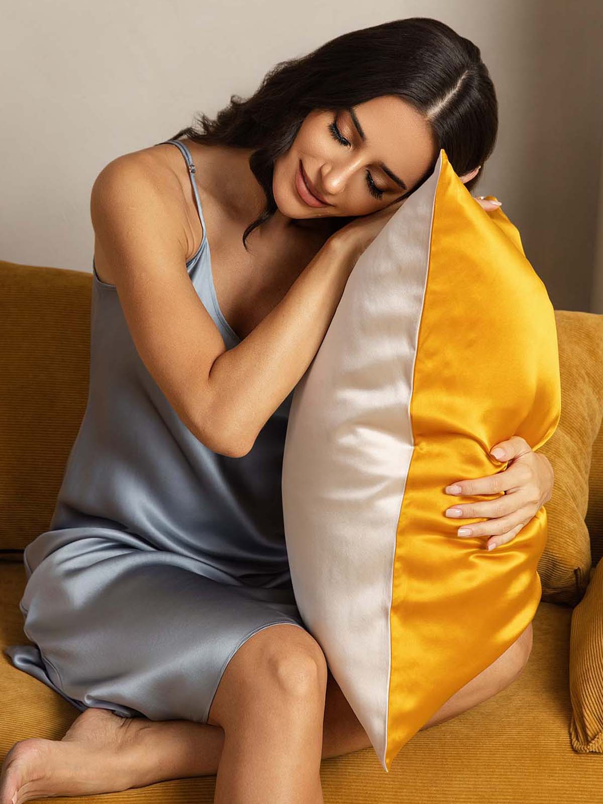 19Momme 100% Mulberry Silk Pillowcase - Hidden Zipper - Image 192
