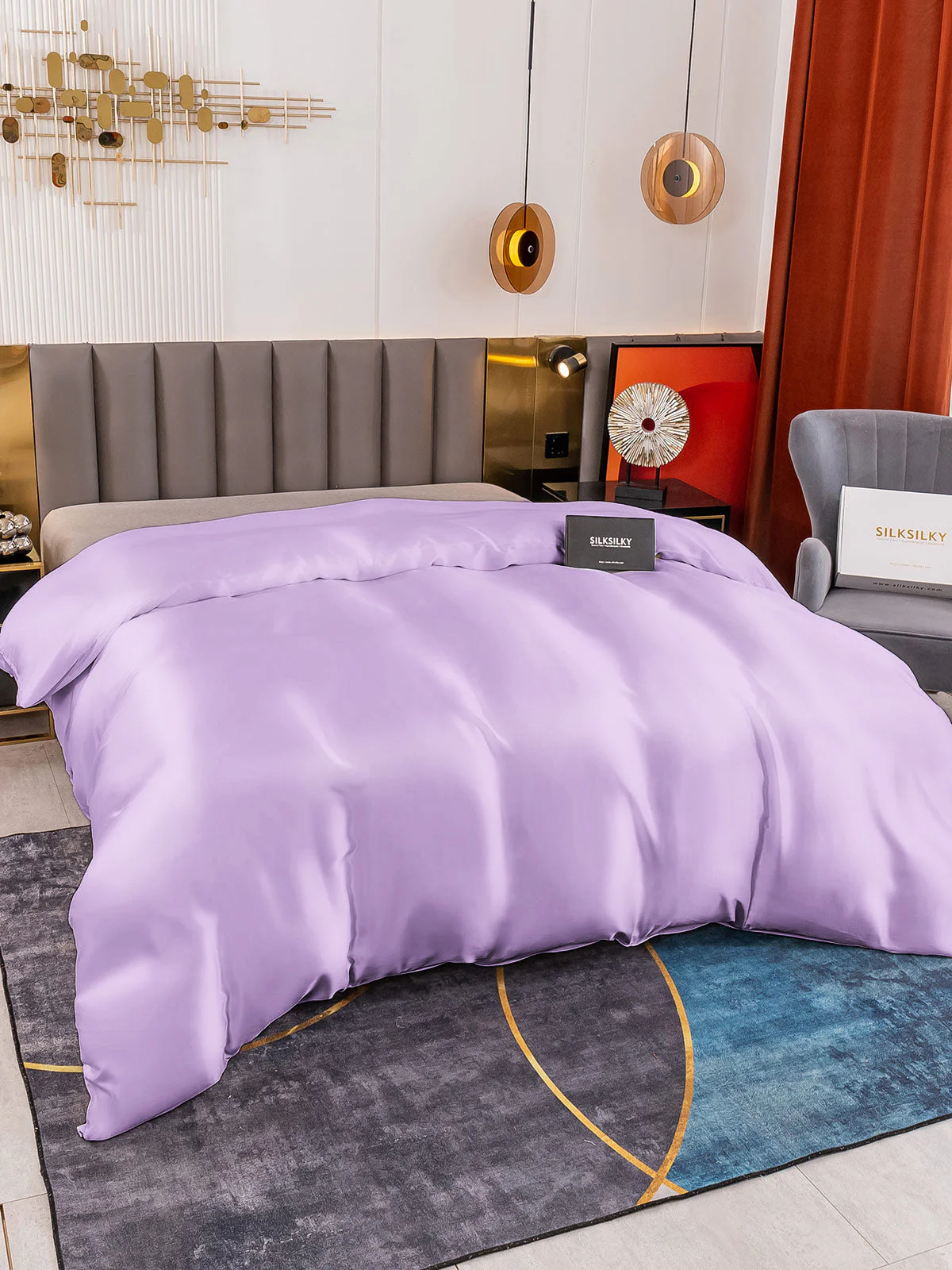 19Momme Mulberry Silk Seamless Duvet Cover - Image 58