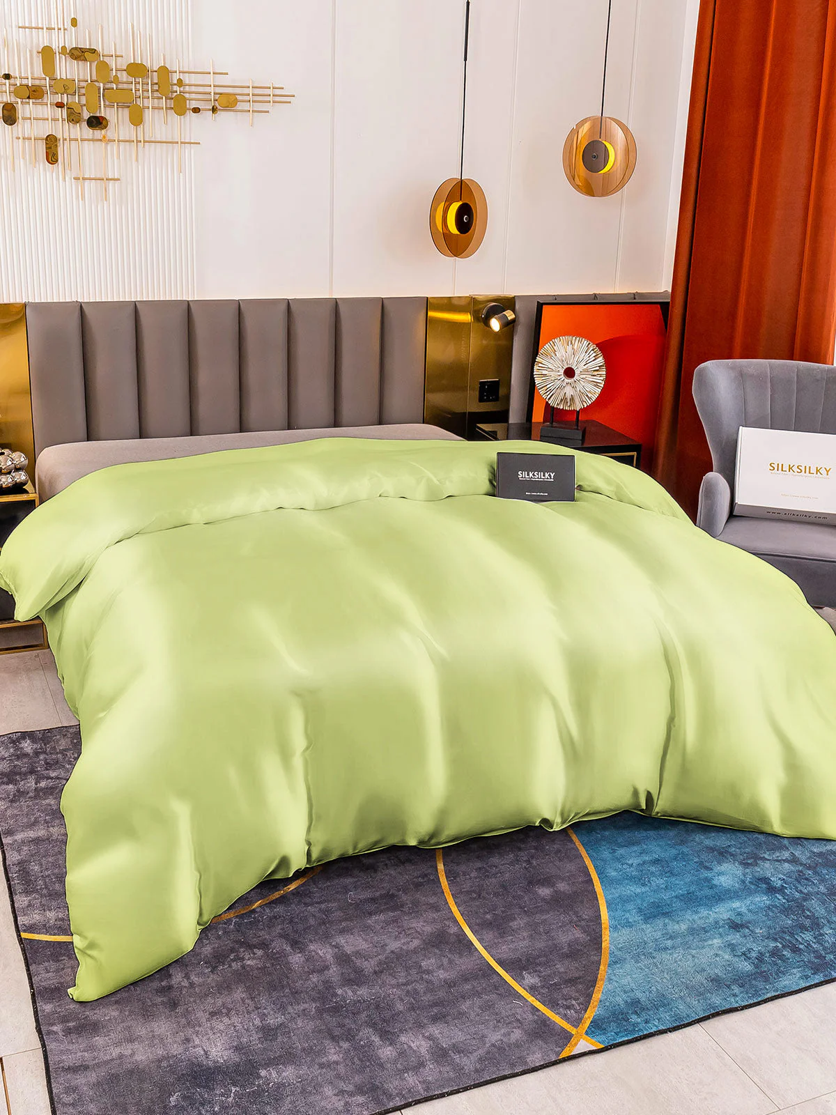 19Momme Mulberry Silk Seamless Duvet Cover - Image 61