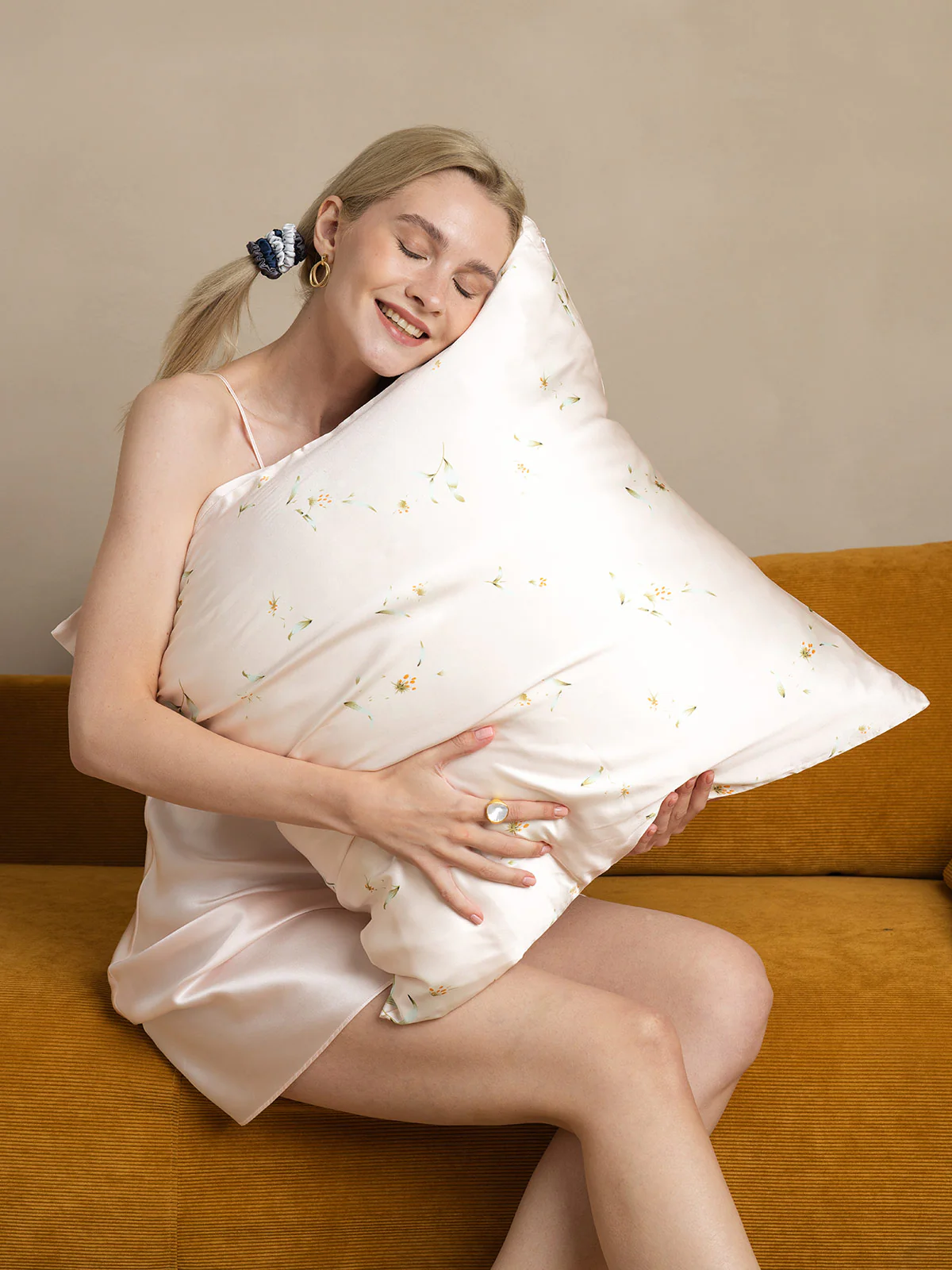 19Momme Printed 100% Mulberry Silk Pillowcase - Image 18