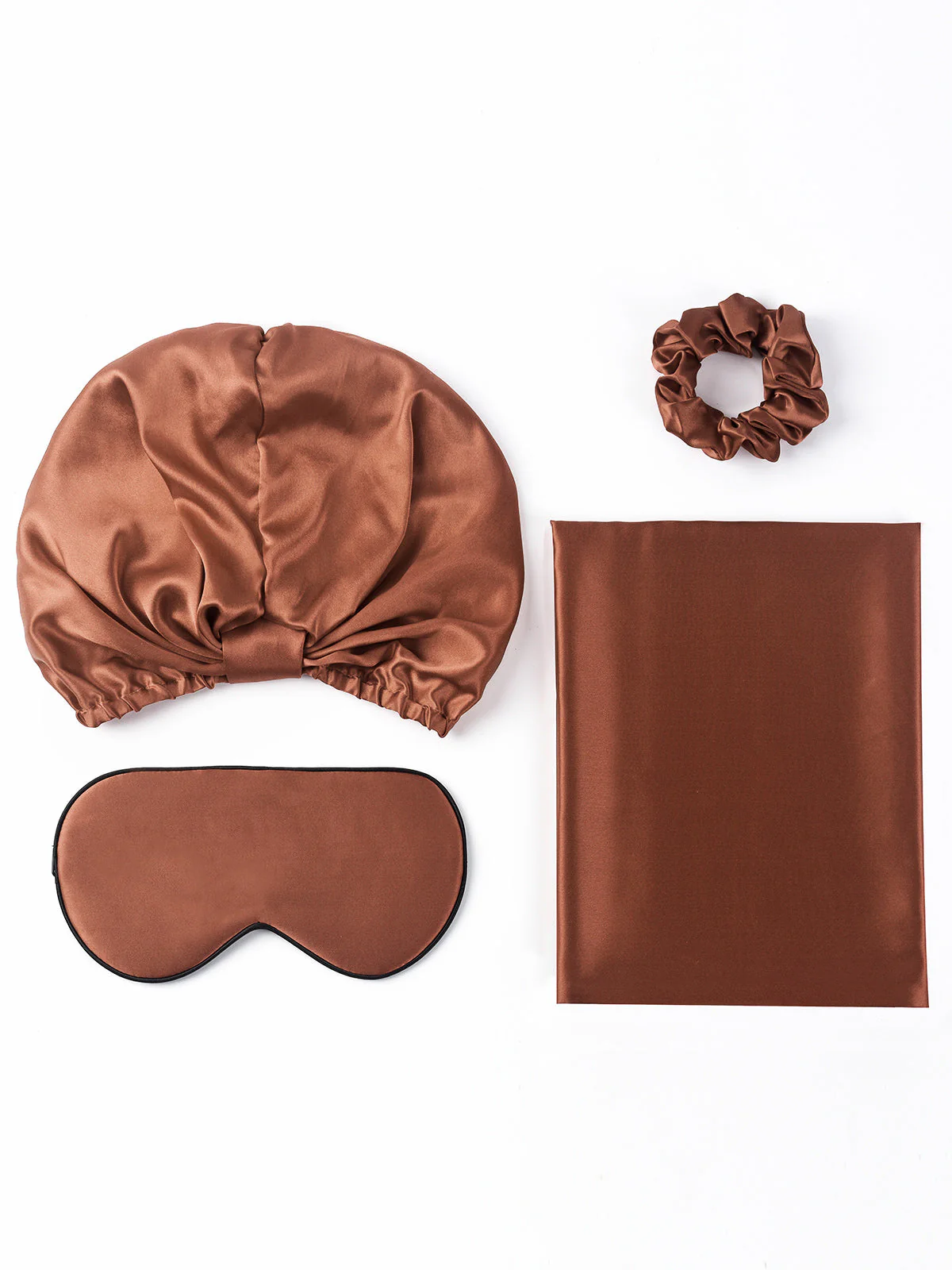19Momme Silk Skin-Friendly Beauty Sleep 4Pcs Set (Envelope Pillowcase) - Image 34