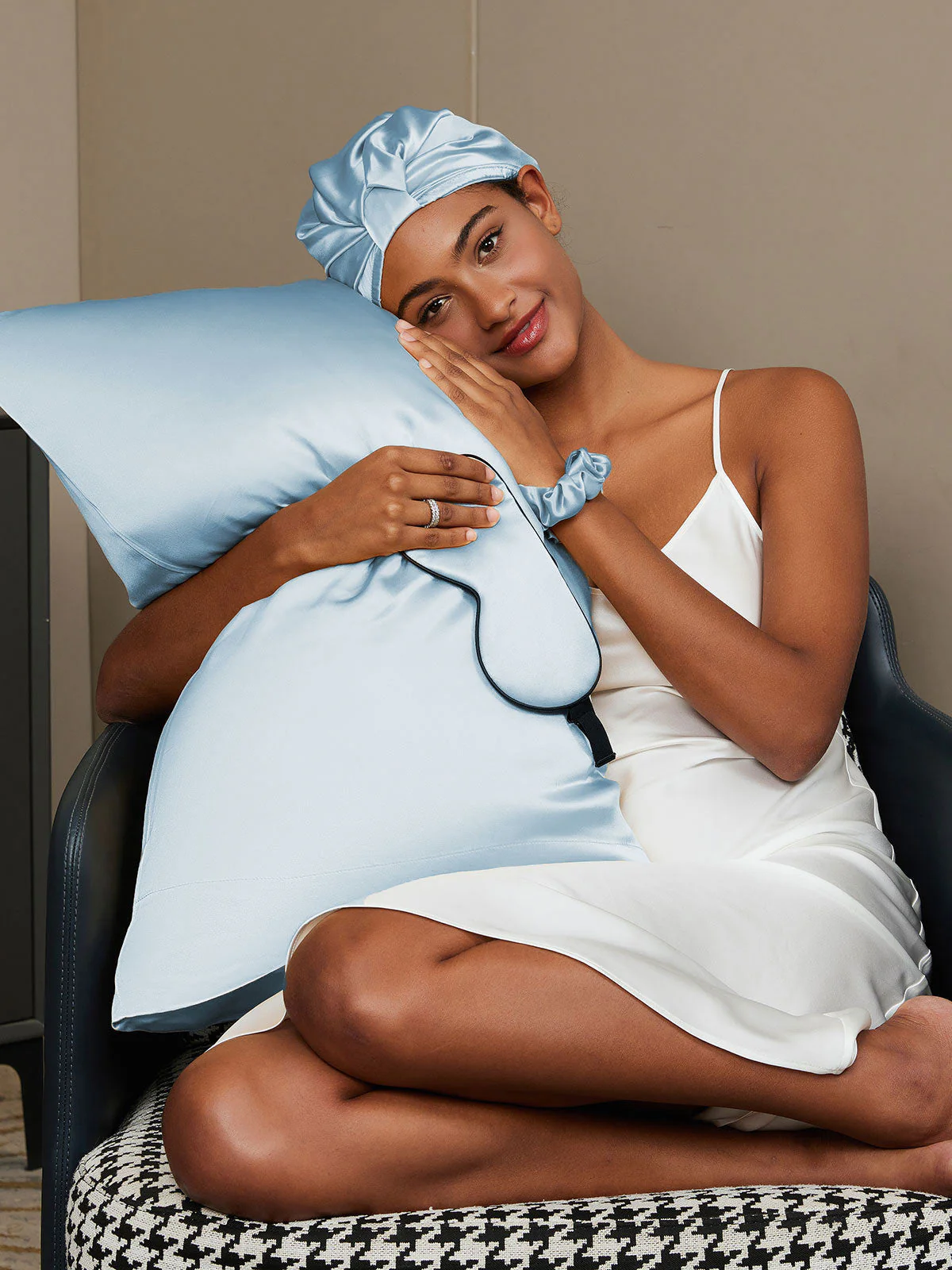 19Momme Silk Skin-Friendly Beauty Sleep 4Pcs Set (Envelope Pillowcase) - Image 59