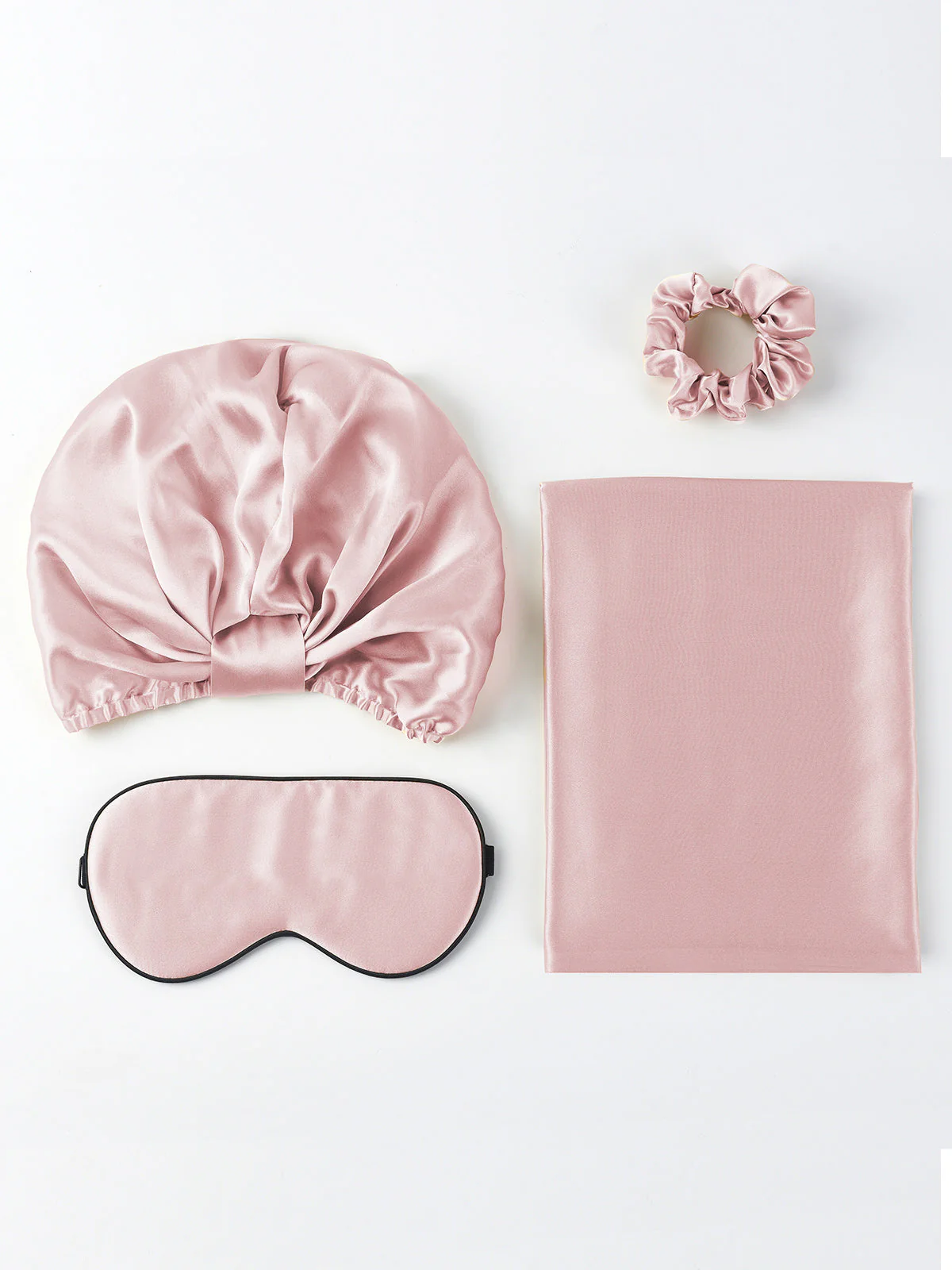 19Momme Silk Skin-Friendly Beauty Sleep 4Pcs Set (Hidden Zipper Pillowcase) - Image 20