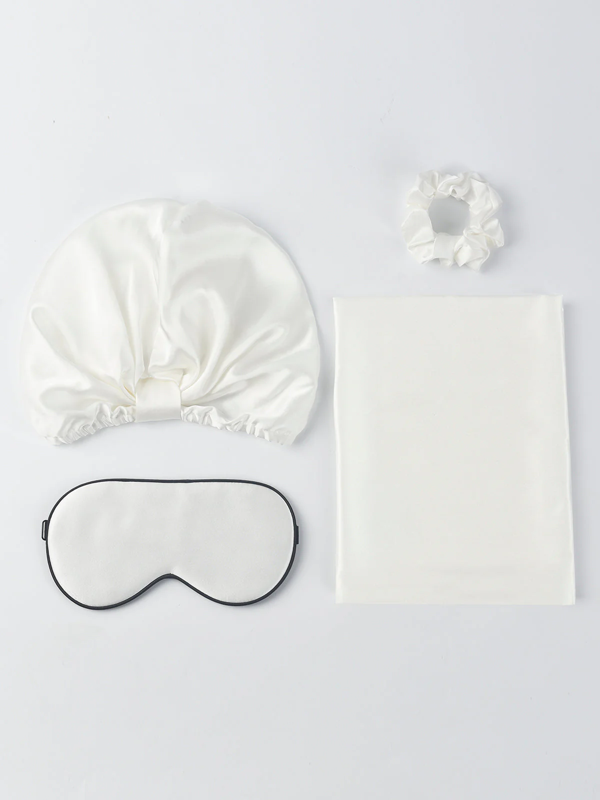 19Momme Silk Skin-Friendly Beauty Sleep 4Pcs Set (Hidden Zipper Pillowcase) - Image 36