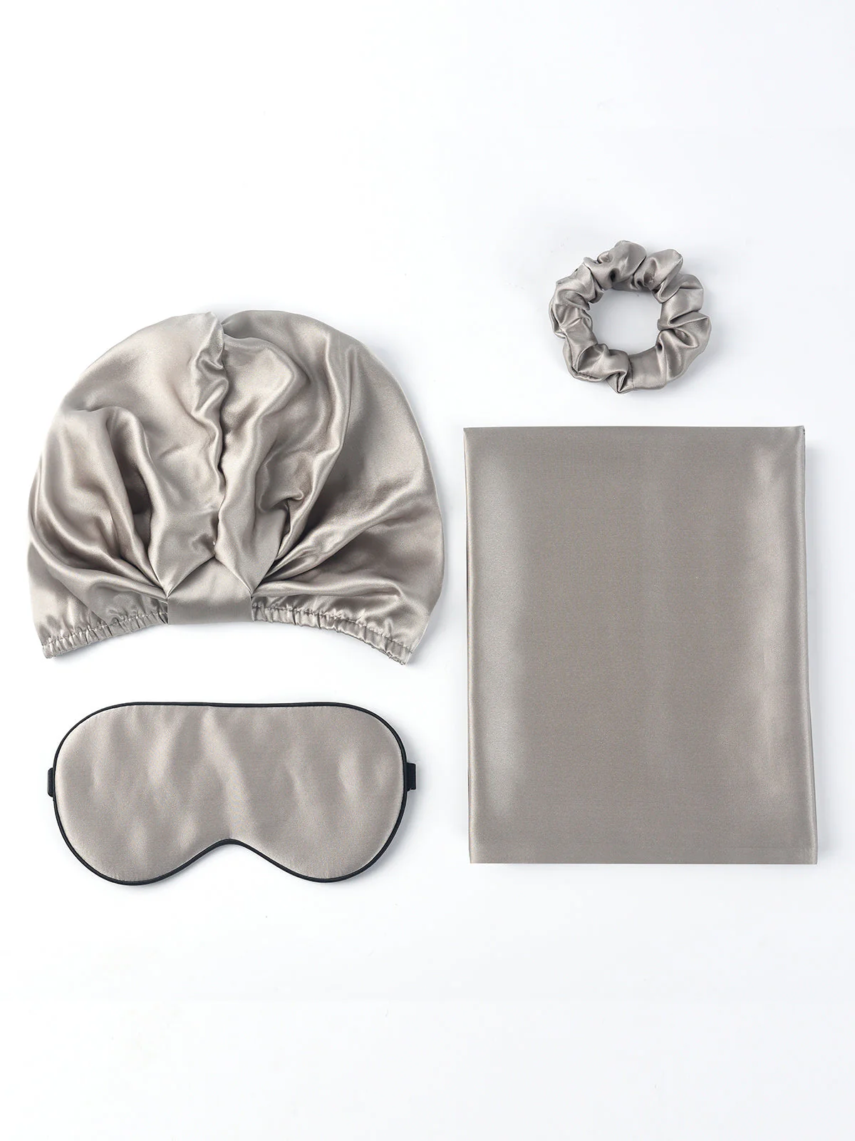 19Momme Silk Skin-Friendly Beauty Sleep 4Pcs Set (Hidden Zipper Pillowcase) - Image 40