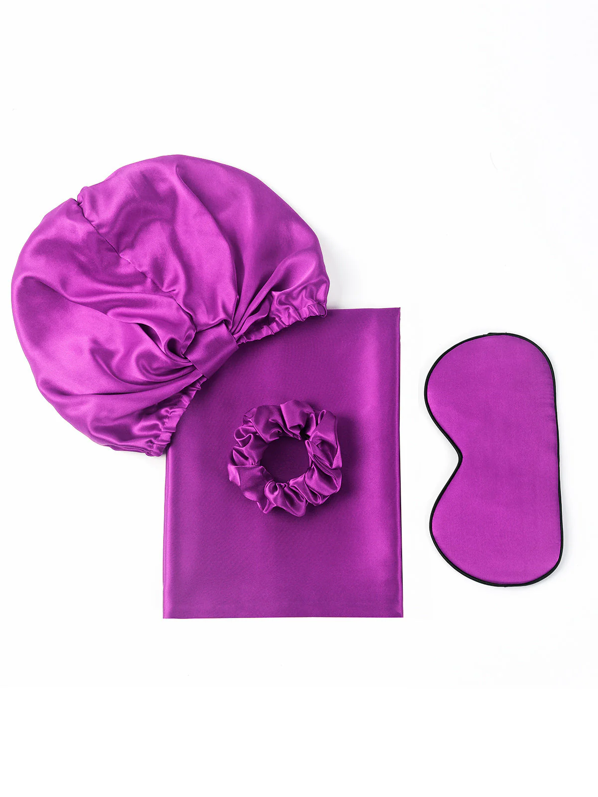 19Momme Silk Skin-Friendly Beauty Sleep 4Pcs Set (Hidden Zipper Pillowcase) - Image 44