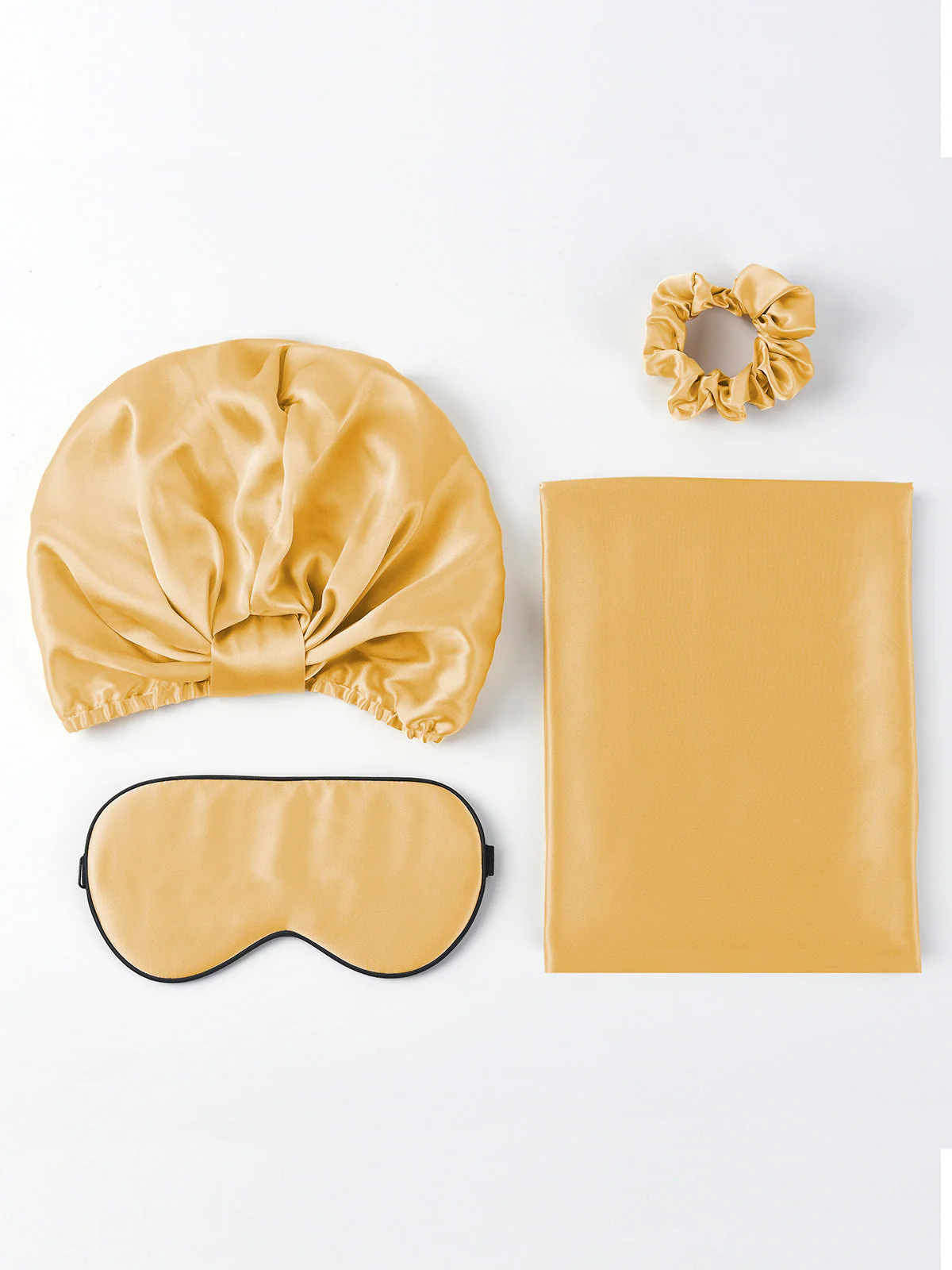 19Momme Silk Skin-Friendly Beauty Sleep 4Pcs Set (Hidden Zipper Pillowcase) - Image 53
