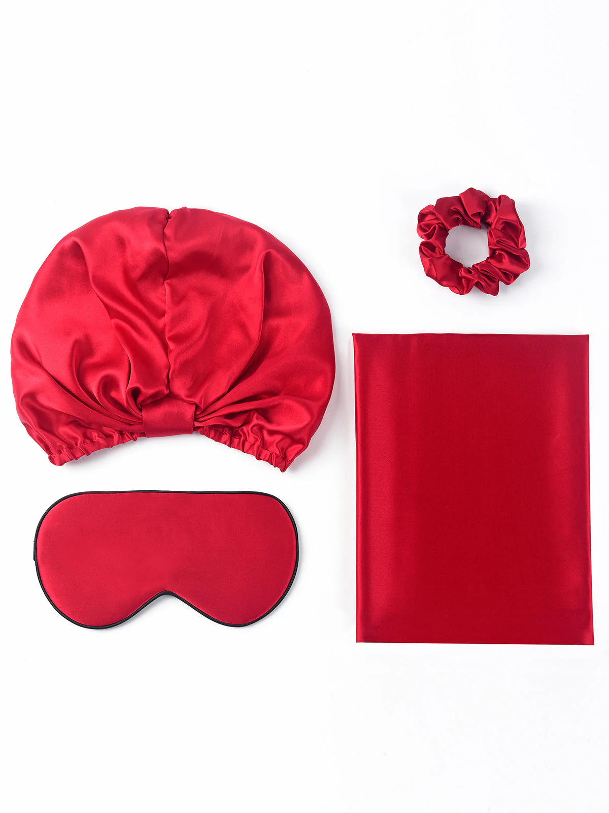 19Momme Silk Skin-Friendly Beauty Sleep 4Pcs Set (Hidden Zipper Pillowcase) - Image 64