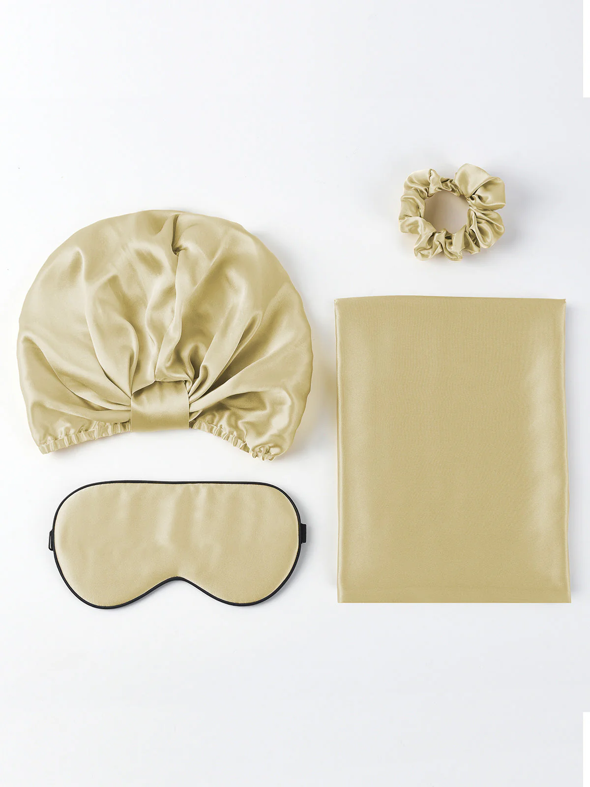 19Momme Silk Skin-Friendly Beauty Sleep 4Pcs Set (Hidden Zipper Pillowcase) - Image 73