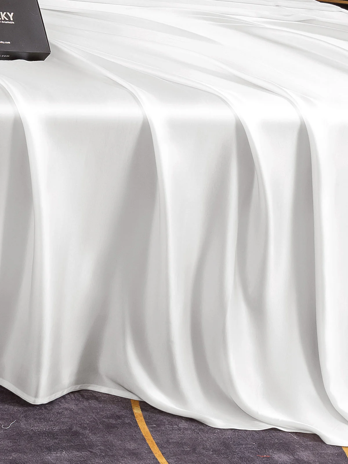 22Momme 3Pcs Silk Set Flat Sheet+2x Pillowcases - Image 26