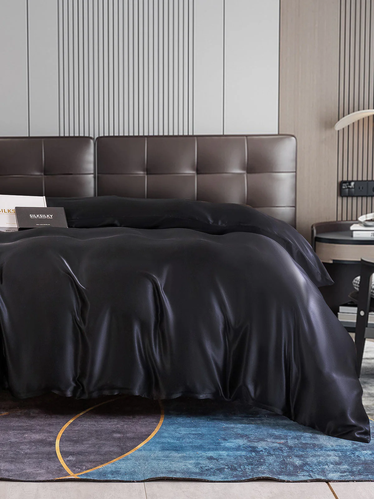 22Momme Mulberry Silk Seamless Duvet Cover - Image 26