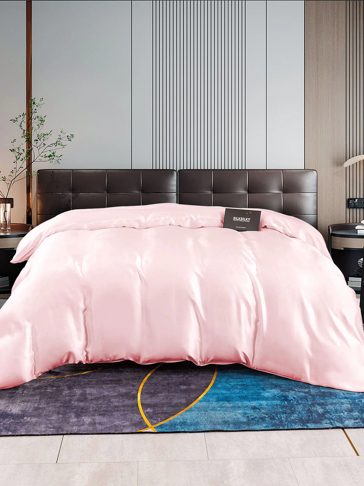 22Momme Mulberry Silk Seamless Duvet Cover - Image 31