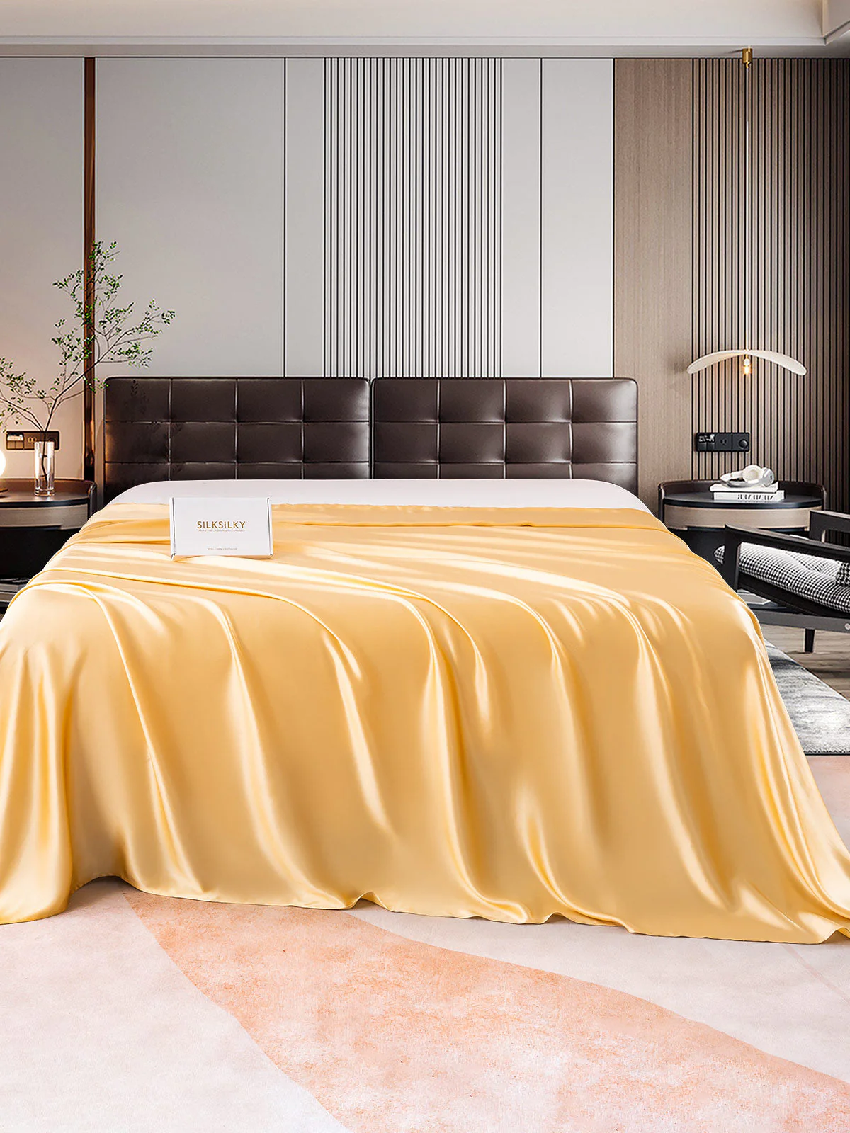 22Momme Mulberry Silk Seamless Flat Sheet - Image 24