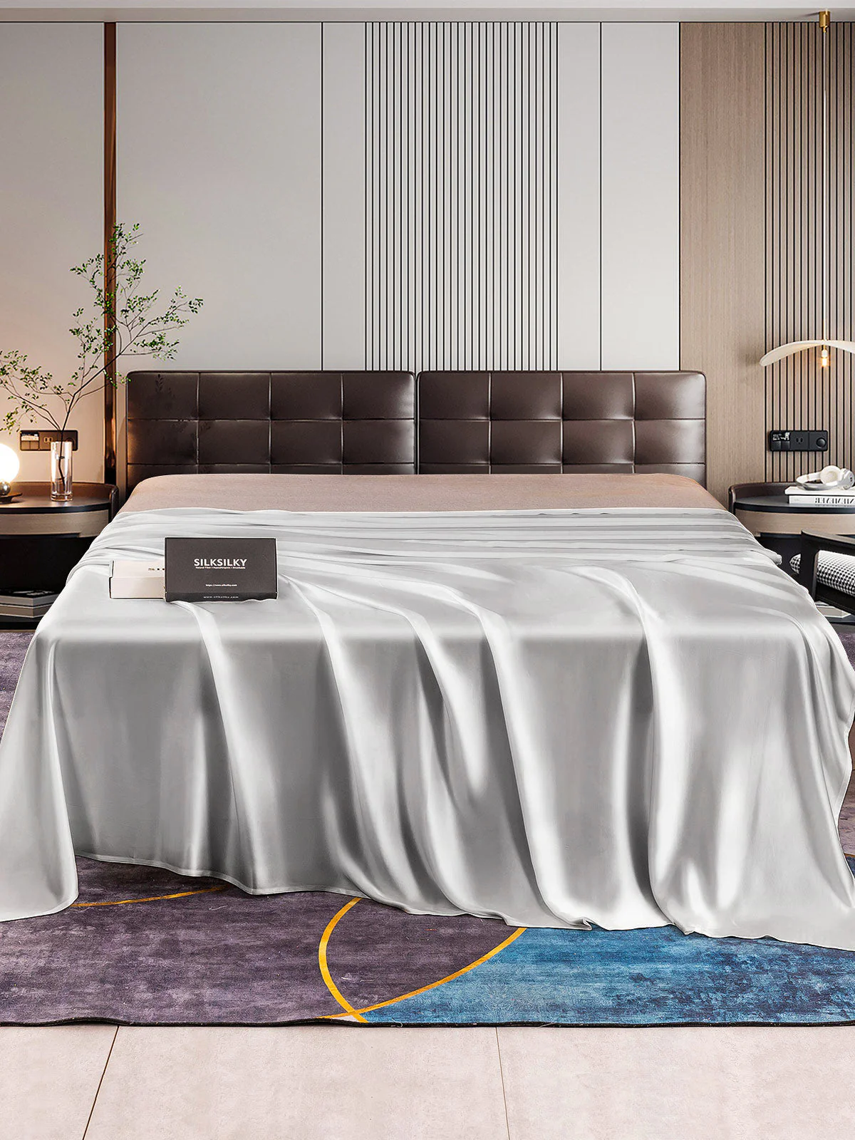 22Momme Mulberry Silk Seamless Flat Sheet - Image 30