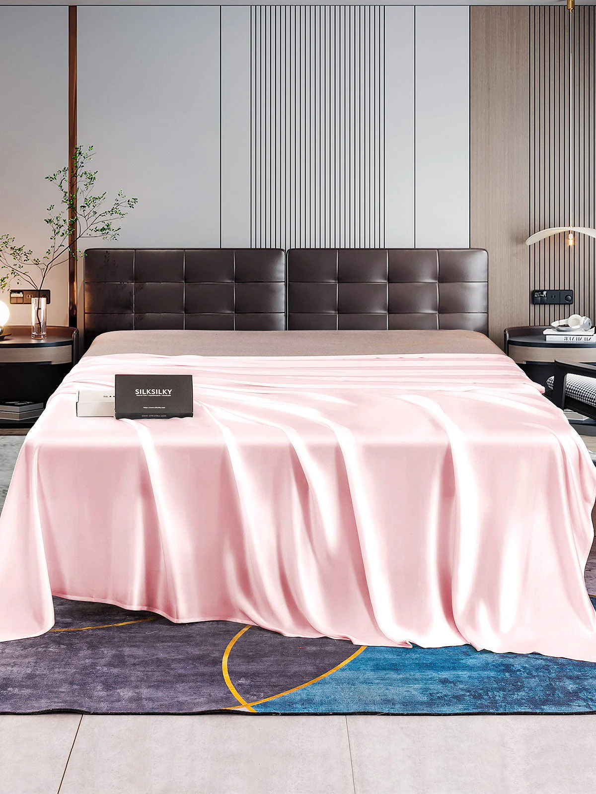 22Momme Mulberry Silk Seamless Flat Sheet - Image 33