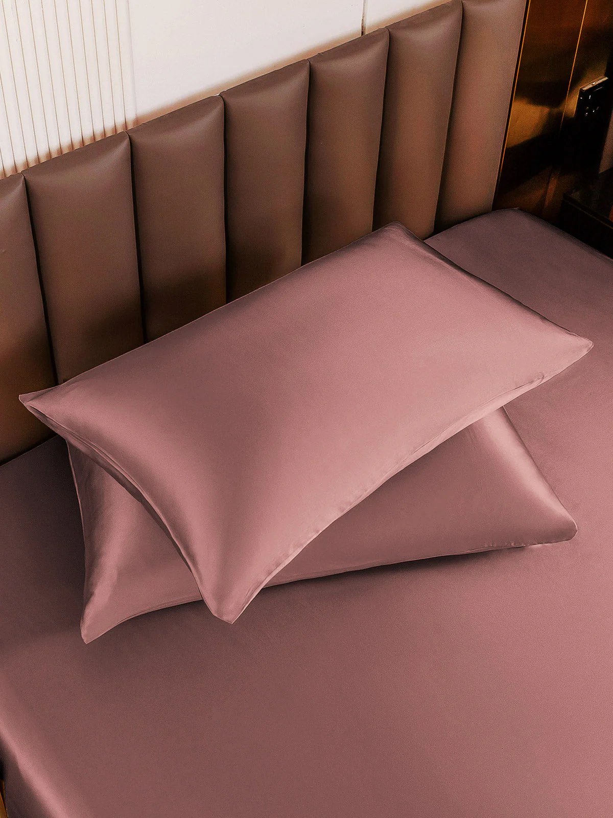 2Pcs 22Momme Pure Silk Pillowcases Bundle - Envelope Closure - Image 44