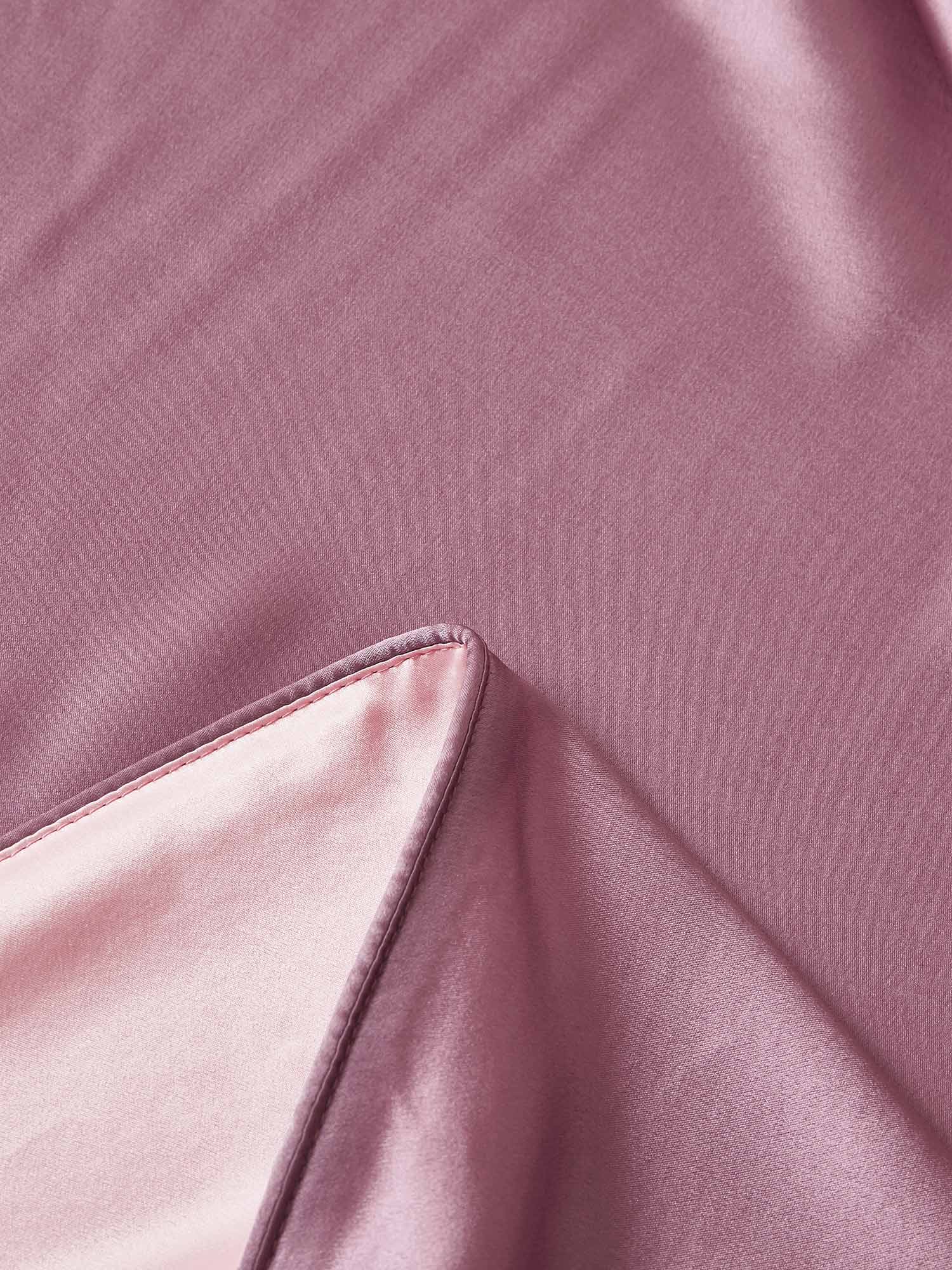 25Momme 4Pcs Silk Set Duvet Cover+Flat Sheet+2x Pillowcases - Image 71