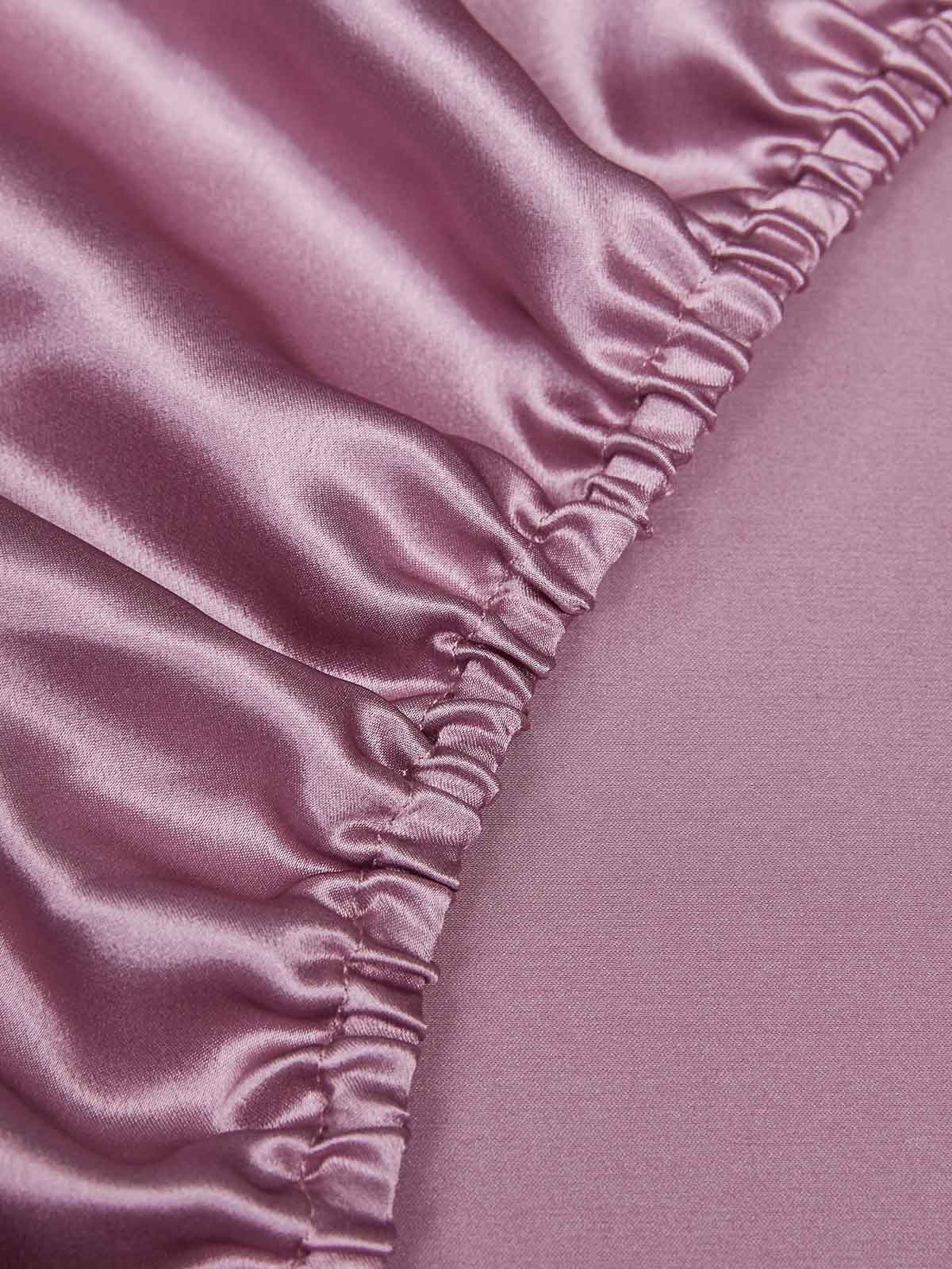 25Momme Mulberry Silk Seamless Fitted Sheet - Image 29