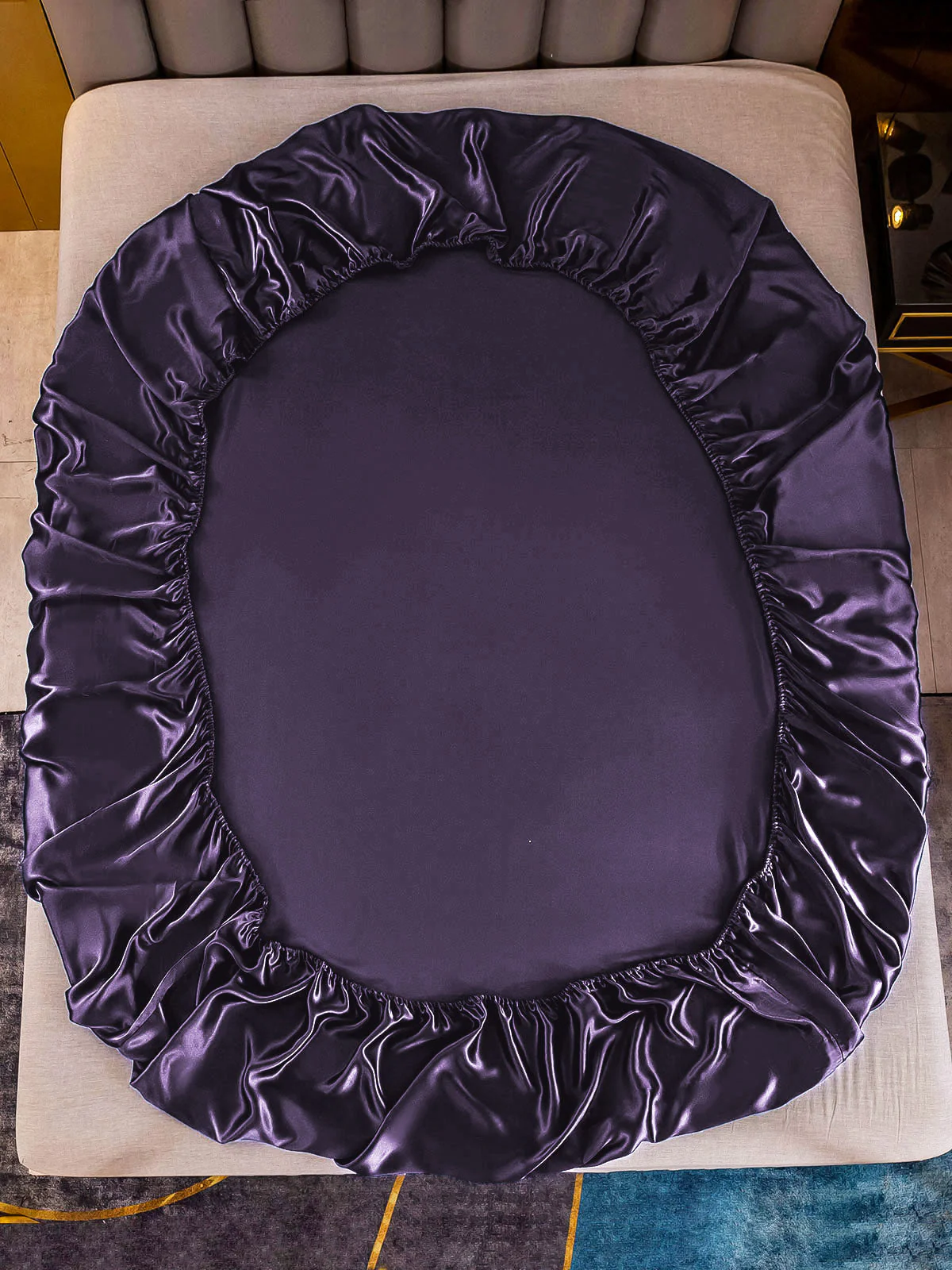 25Momme Mulberry Silk Seamless Fitted Sheet - Image 44