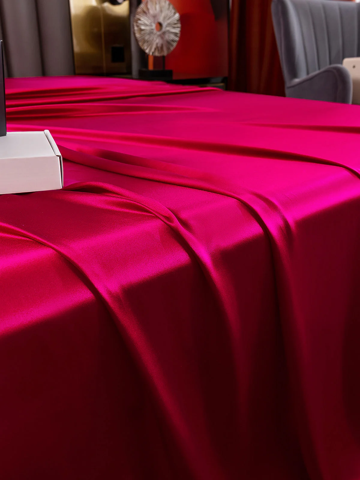 25Momme Mulberry Silk Seamless Flat Sheet - Image 21
