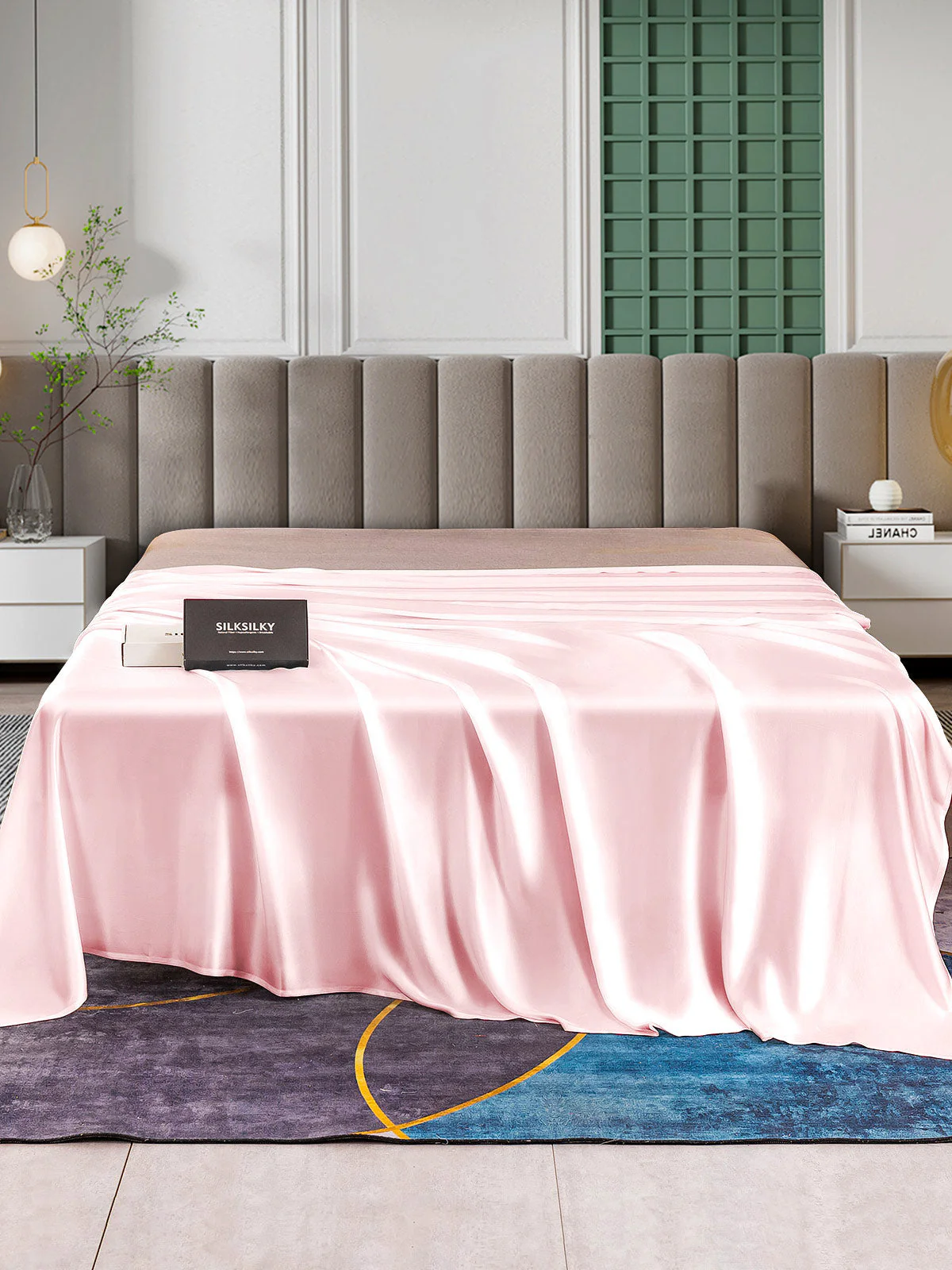 25Momme Mulberry Silk Seamless Flat Sheet - Image 34