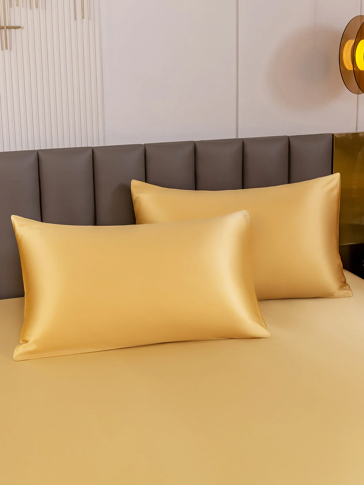 2Pcs 19Momme Pure Silk Pillowcases Bundle - Hidden Zipper - Image 53