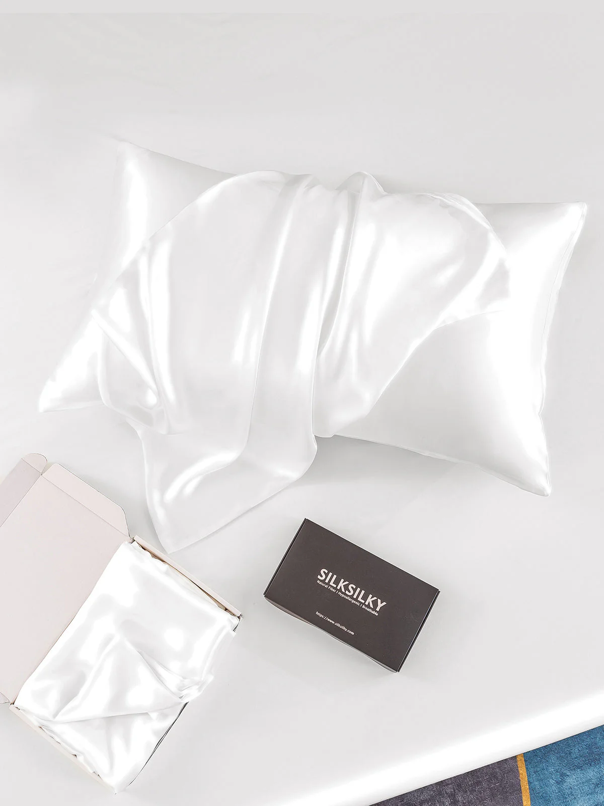 30Momme Luxurious 100% Silk Pillowcase - Envelope - Image 32