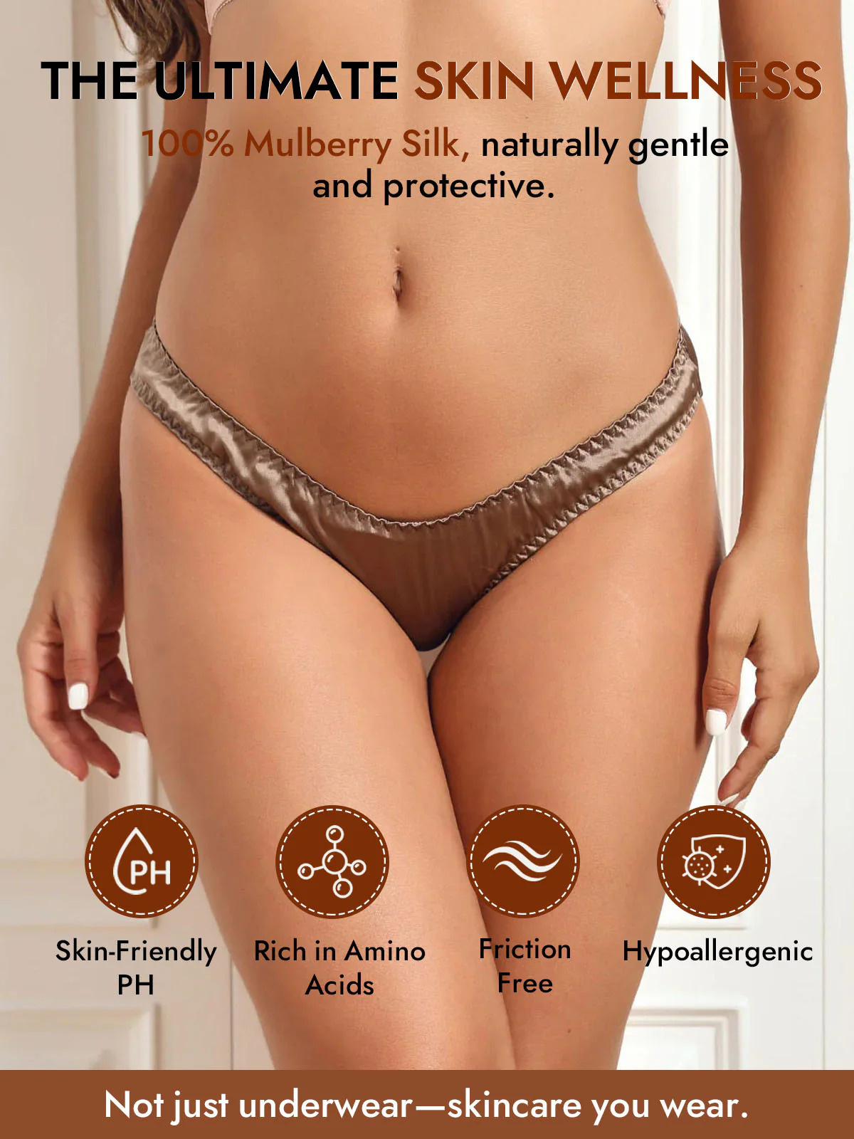 Comfy Pure Silk Panty - Image 36