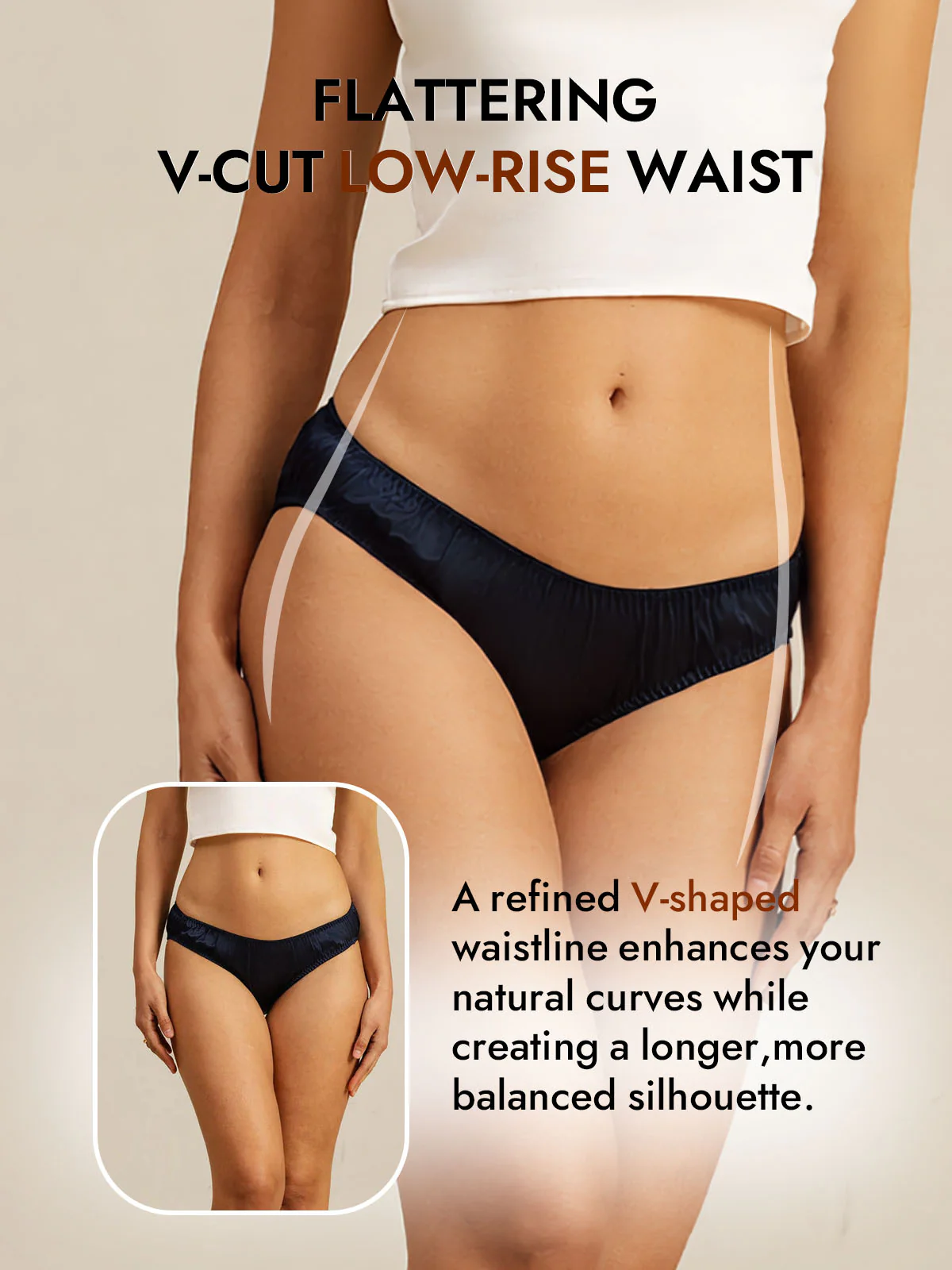 Comfy Pure Silk Panty - Image 65