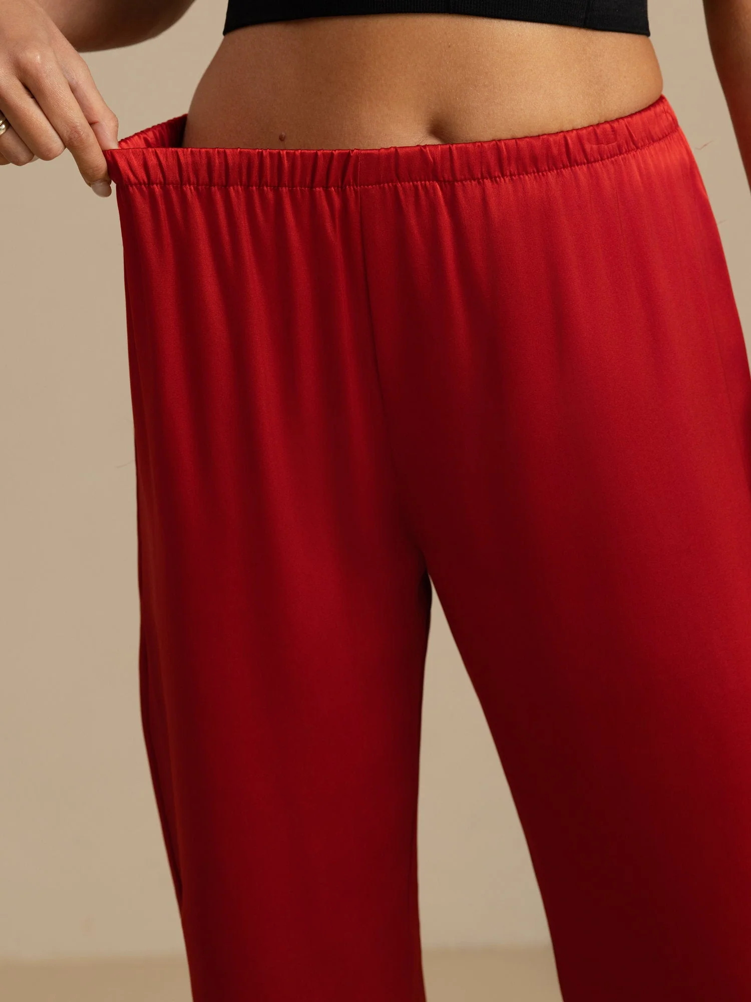 Pure Silk Classic Women's Sleep Pants - Image 20