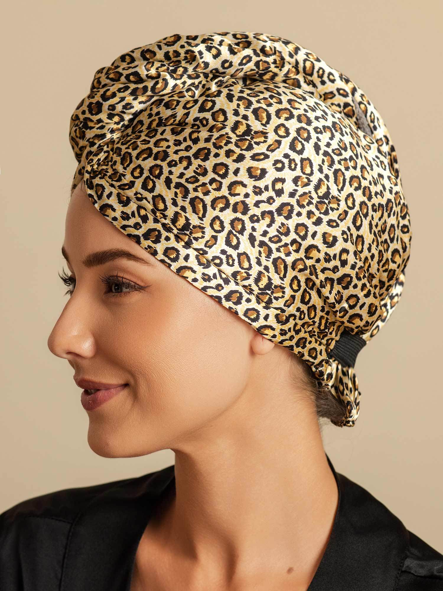 100% Mulberry Silk Double-Sided Hair Towel Wrap – Quick Dry, Frizz Free & Gentle on Hair - Image 48