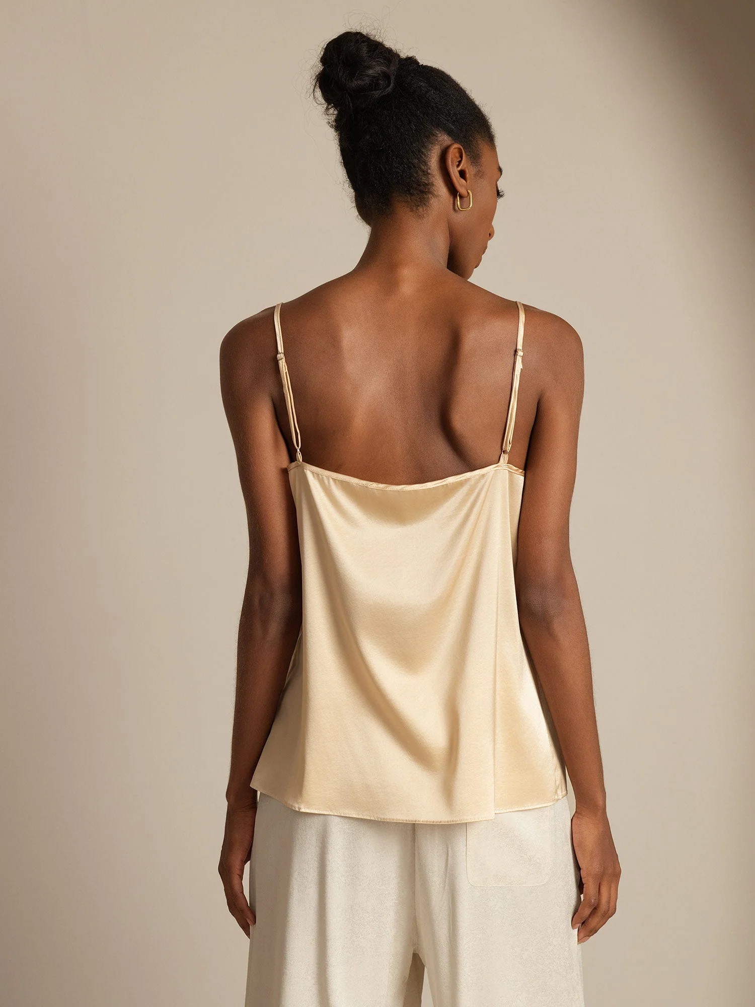 19Momme Silk Spaghetti Strap Camisoles - Image 34