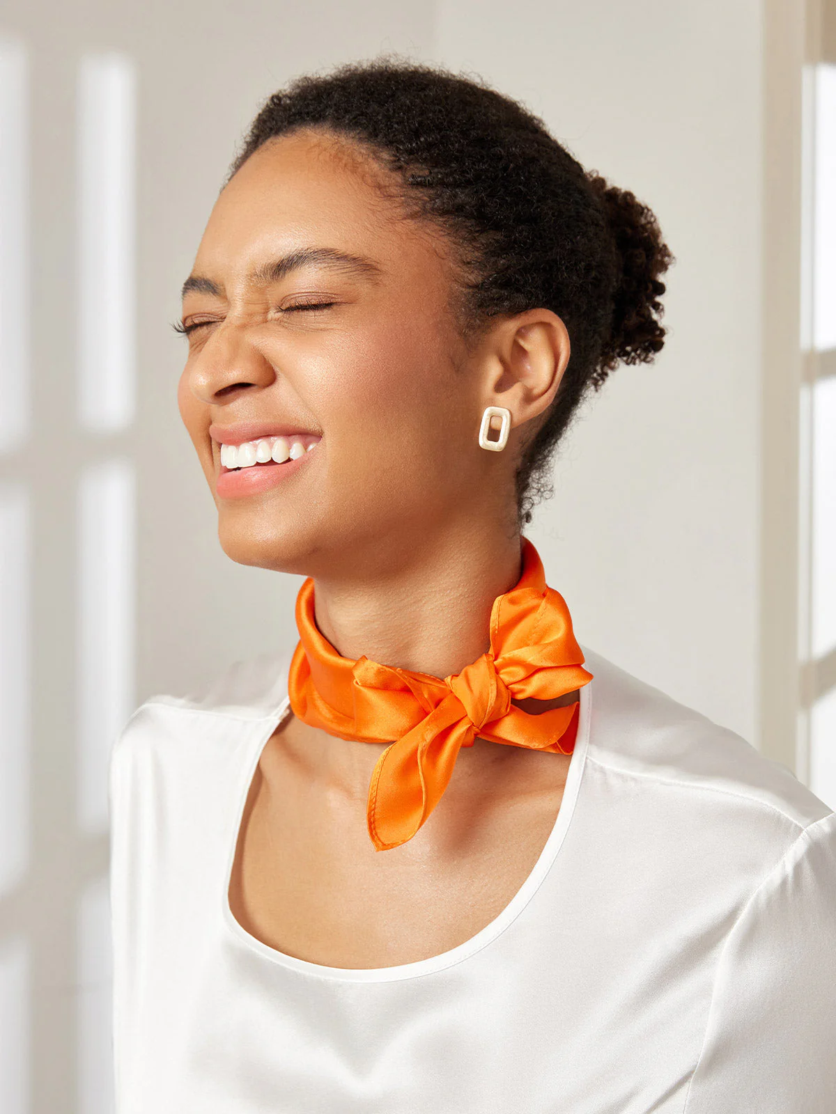 Pure Silk Square Scarf size-53x53cm