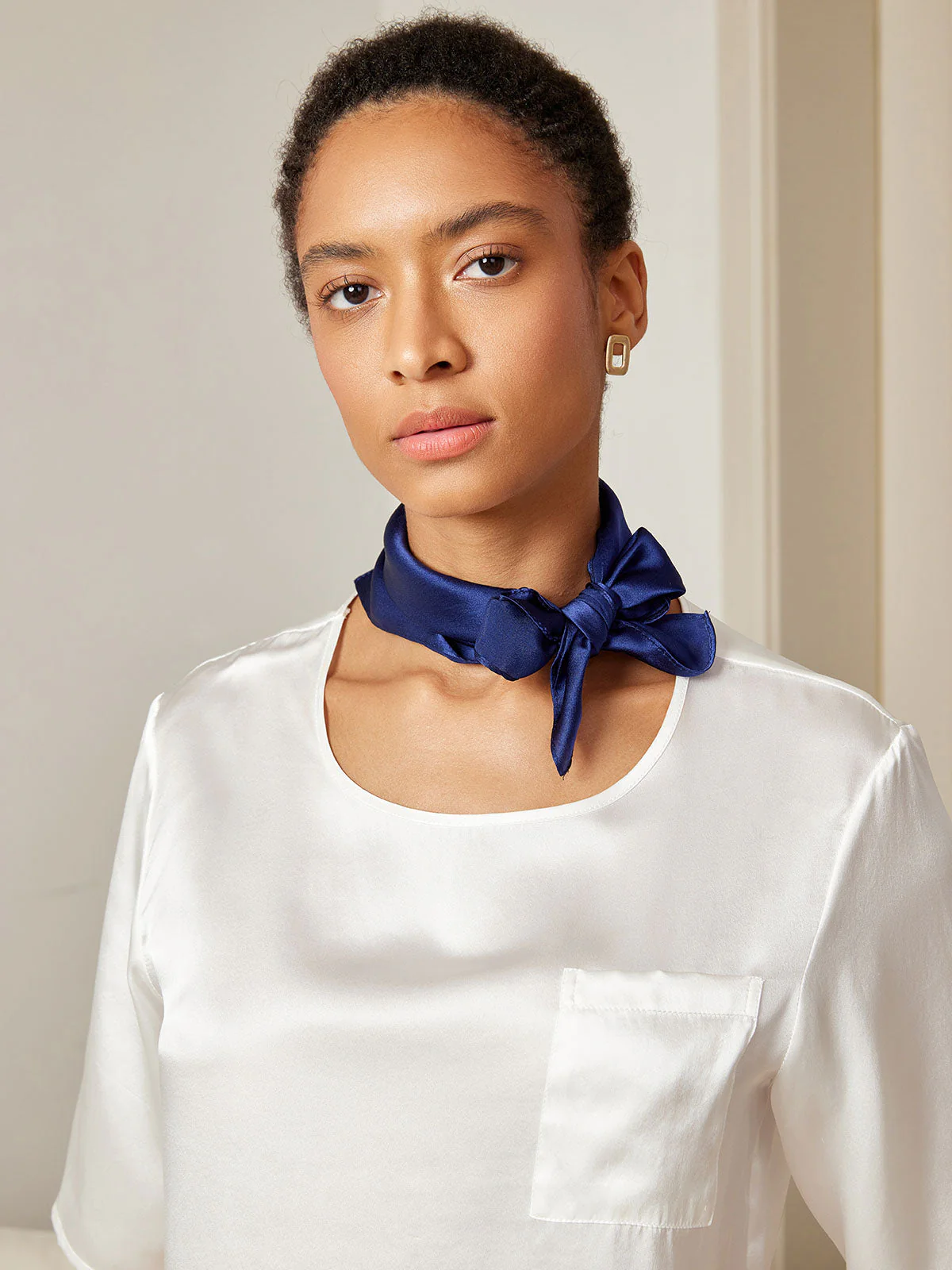 Pure Silk Square Scarf size-53x53cm - Image 20