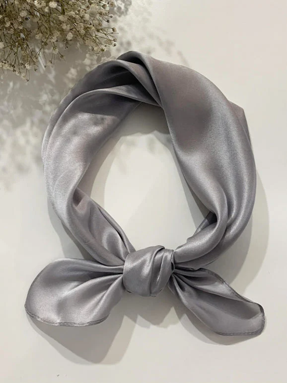 Pure Silk Square Scarf size-53x53cm - Image 32