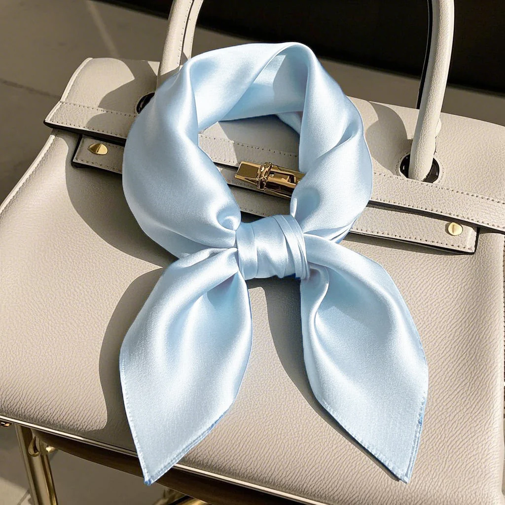 Pure Silk Square Scarf size-53x53cm - Image 5