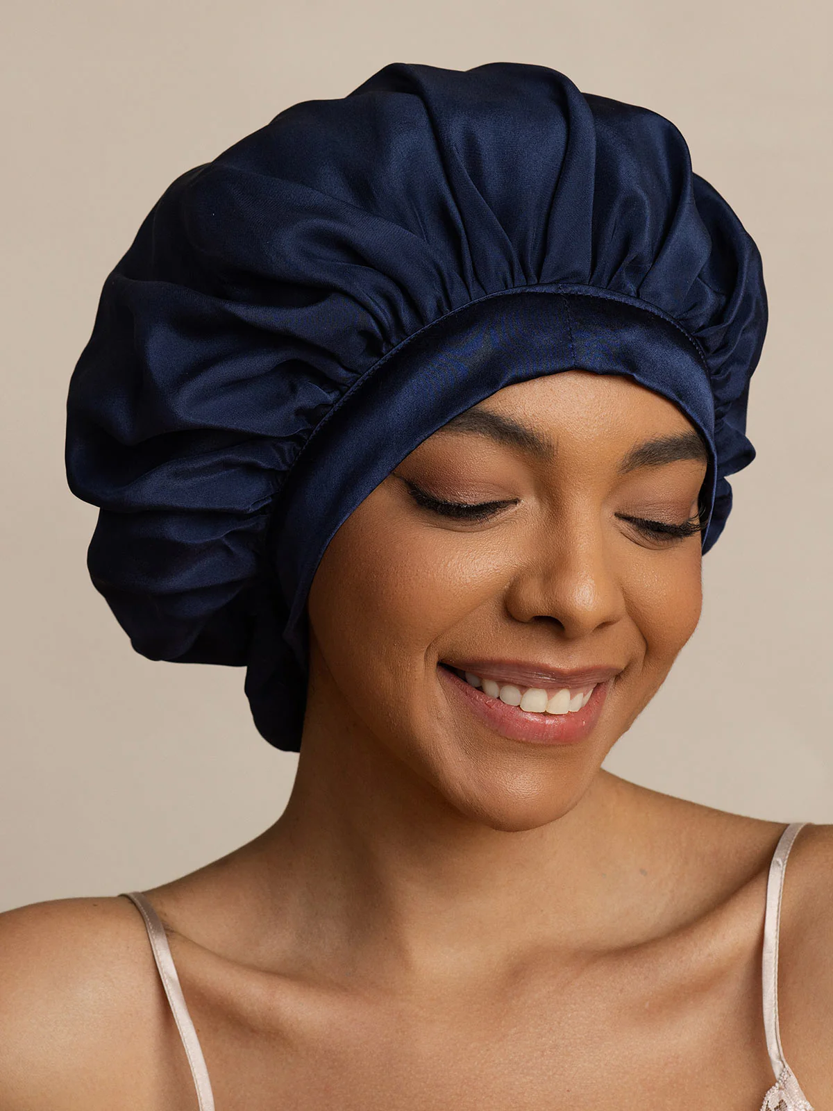 Women's 100% Mulberry Silk Bonnet with Long Ribbons - Image 16
